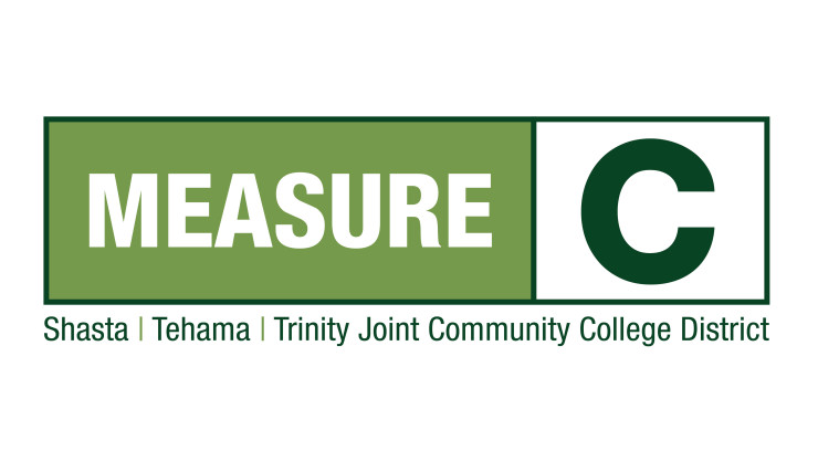 Measure C in green and white lettering