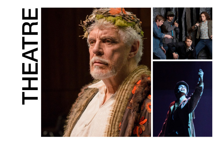 Theatre Image with 3 pictures of various performances