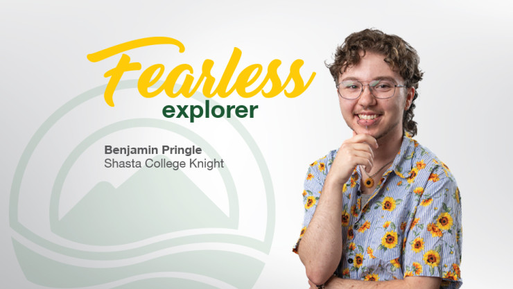 Fearless Explorer Knights Stories featuring Benjamin Pringle, Shasta College Knight