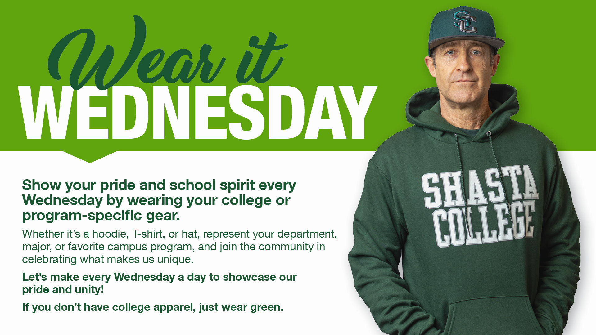 Wear it Wednesday flyer