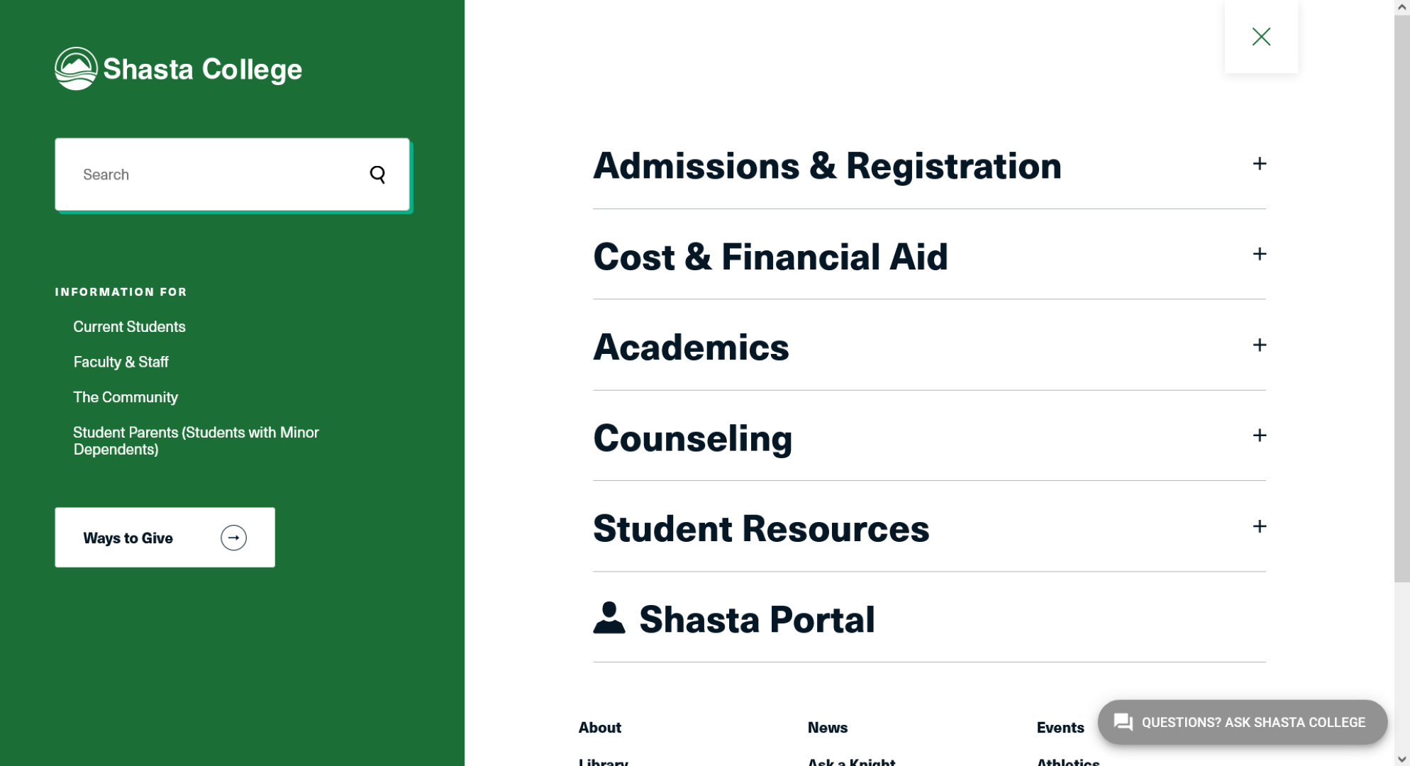 Shasta College Website Visitor Guide | Shasta College Shasta College Website Visitor Guide | Shasta College
